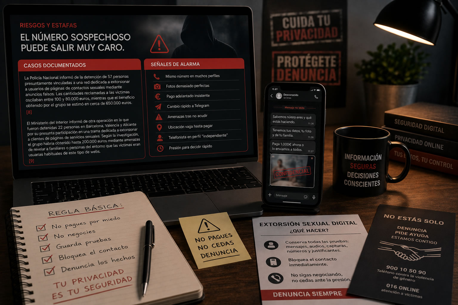 Prevention of scams and threats associated with fake adverts